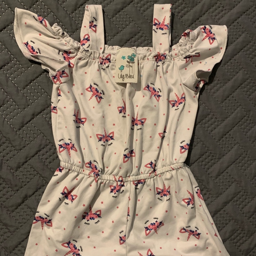 2t Unicorn romper